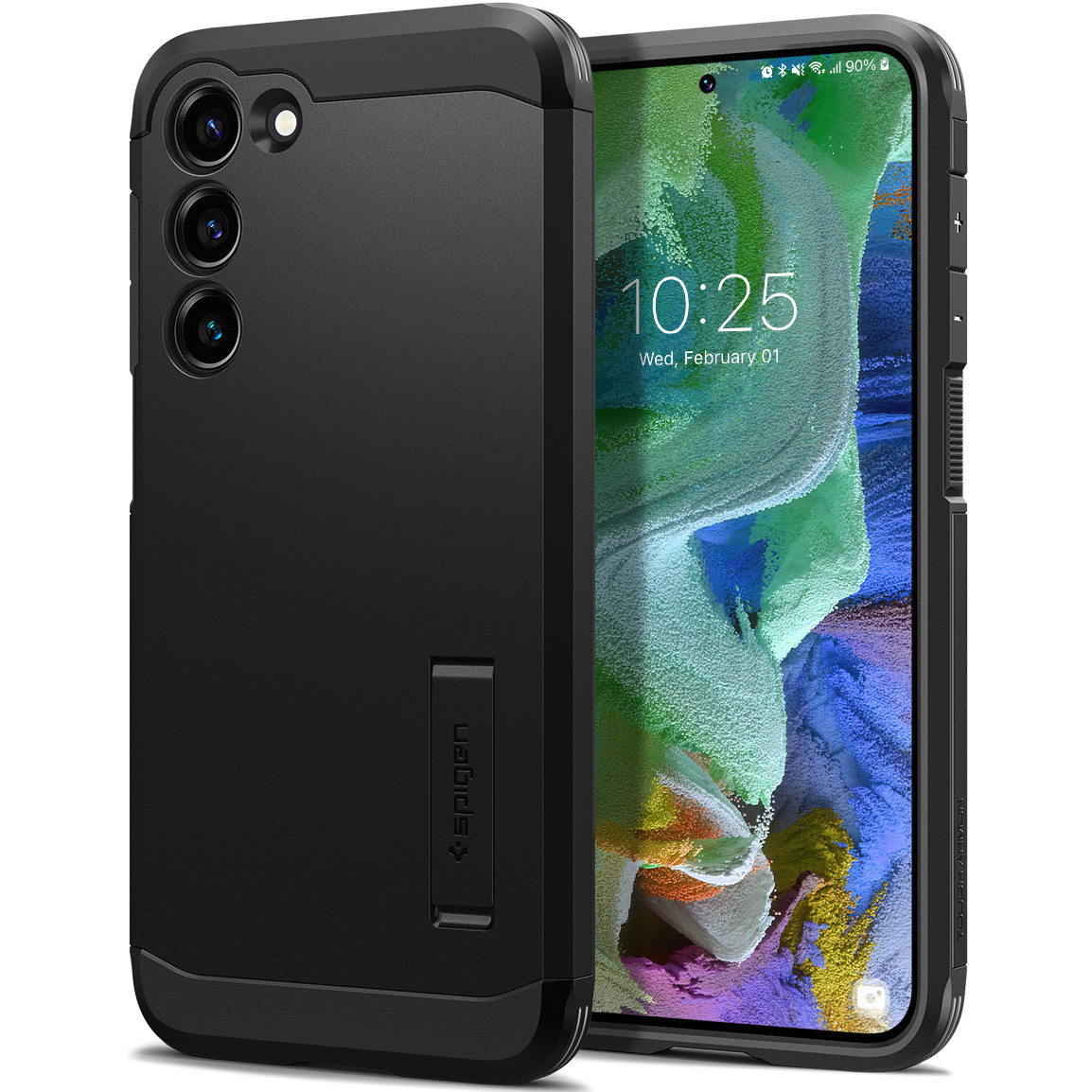Oryginalne etui od marki Spigen z serii Tough Armor dla Galaxy S23 Plus